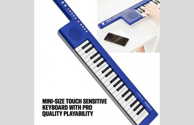 Yamaha SHS-300 Blue Sonogenic Keytar - Image 9
